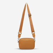 Plunder Bag with Webbed Strap - Tan