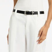 Over and Over Belt - Black/Silver