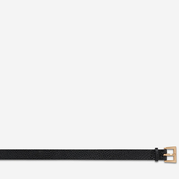 Part Of Me Belt - Black/Gold