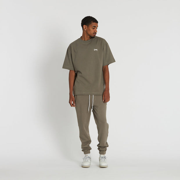 Scripted Tee - Seagrass