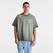 Tour Box Raglan Tee - Burnout Grey