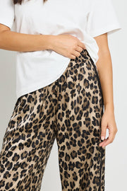 Townie Satin Tape Side Pant - Animal
