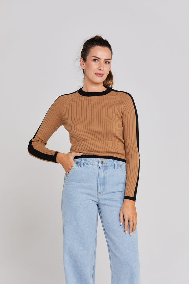 Unity Longsleeve Top - Biscuit
