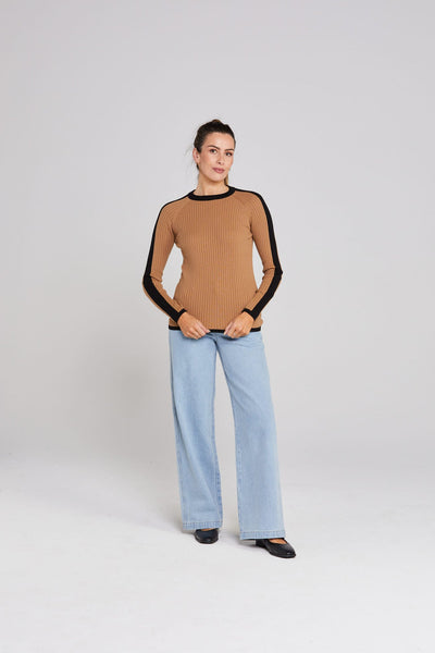 Unity Longsleeve Top - Biscuit