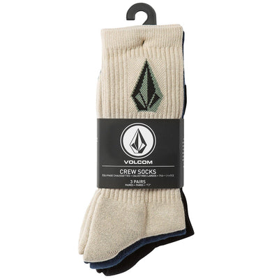 Full Stone Sock 3Pk - Multi