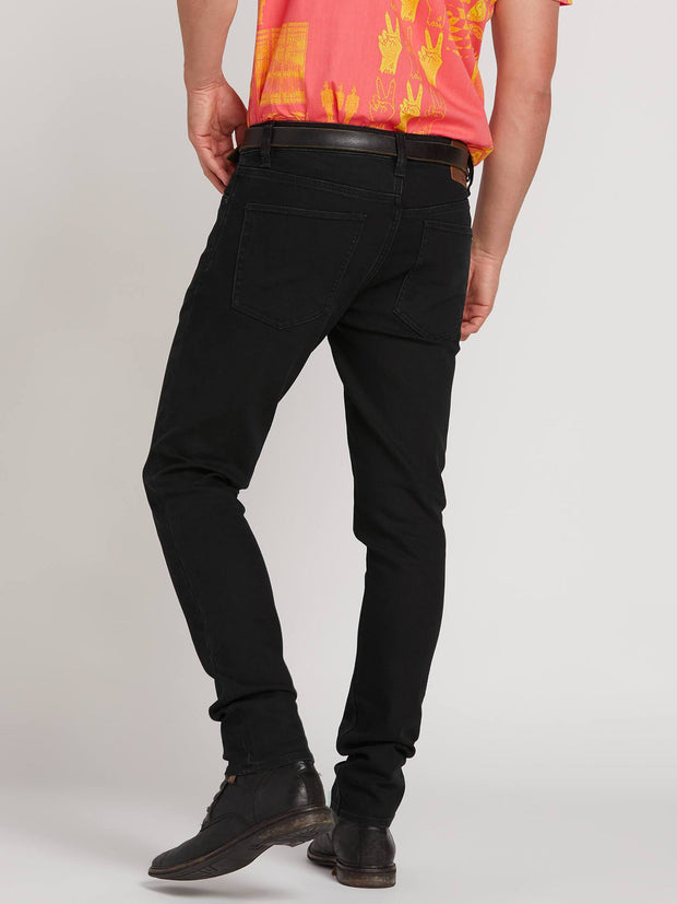 2x4 Tapered Jean - Blackout - Chicago Joes