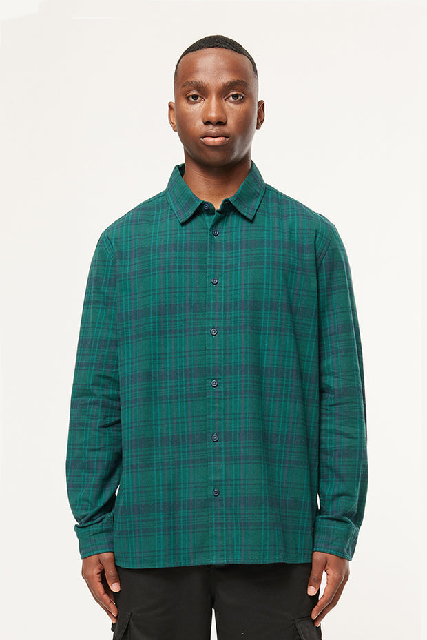 OG Check Shirt - Emerald/Navy