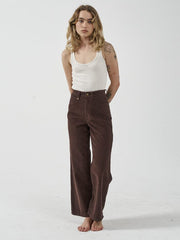 Holly Cord Pant - Brown