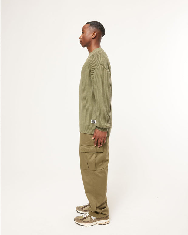 9 to 5 Knit Vice Crew - Olive