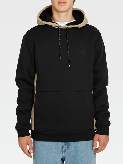 Single Stone Lined Pullover - Black