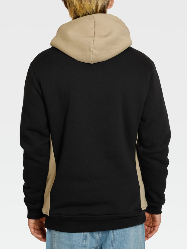 Single Stone Lined Pullover - Black